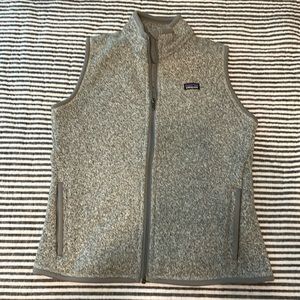 Patagonia vest. Grey. Size medium.